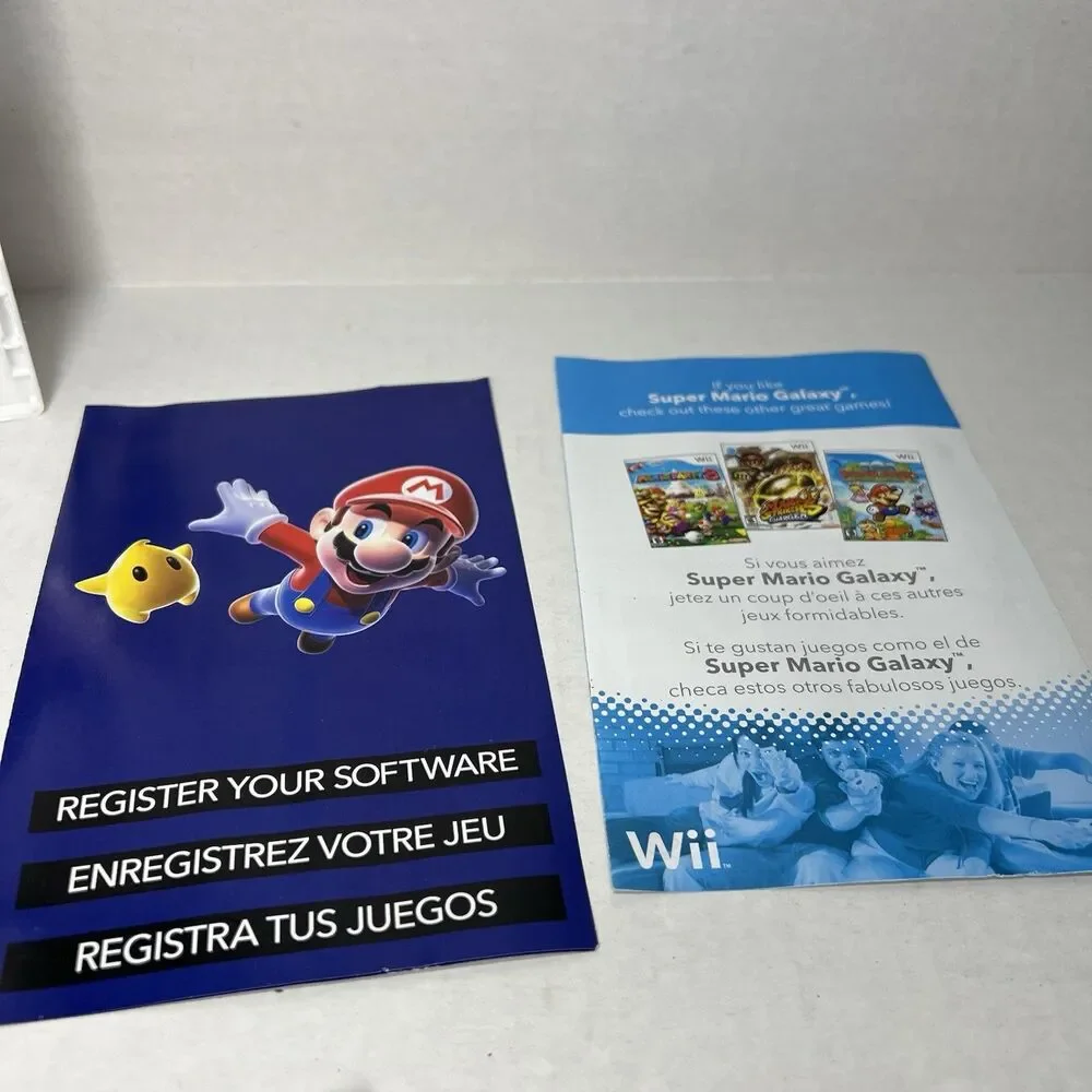 Super Mario Galaxy - Nintendo Wii Includes Case Manual